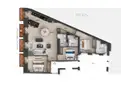 living - 146m² apartment for sale in Sol, Madrid - Floor Plan thumbnail - 1