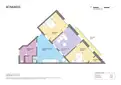 living - 86m² apartment for sale in Sant Antoni, Barcelona - Floor Plan thumbnail - 1