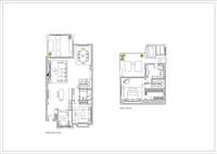 living - Ático de 195m² con 49m² terraza en venta en Nueva Andalucía - Plano del piso thumbnail - 1