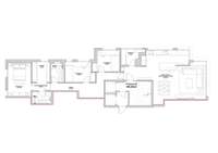 living - 145m² apartment for sale in Arturo Soria, Madrid - Floor Plan thumbnail - 3