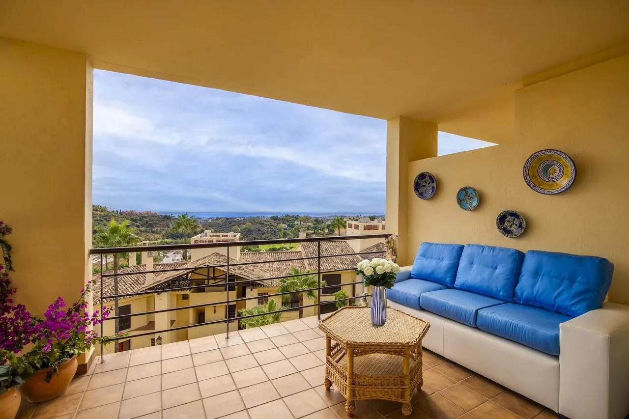living - Piso de 121m² con 32m² terraza en venta en Benahavís - gallery - 5