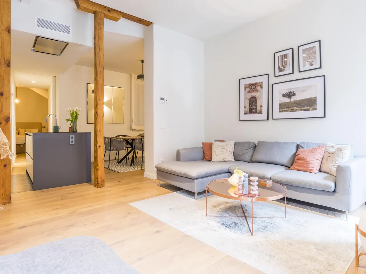 living - 119m² apartment for sale in Trafalgar, Madrid - gallery - 2
