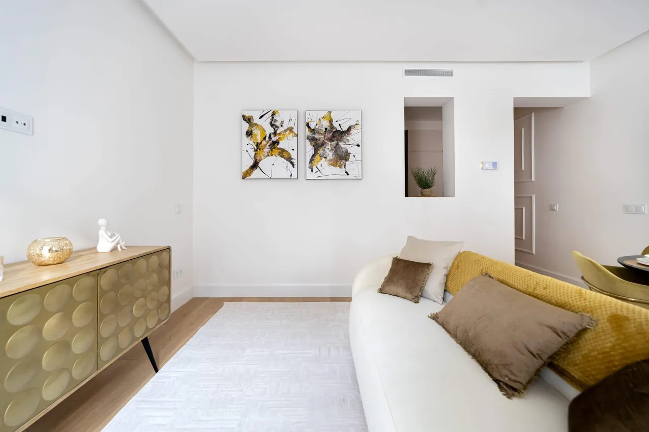 living - 98m² apartment for sale in Castellana, Madrid - gallery - 6