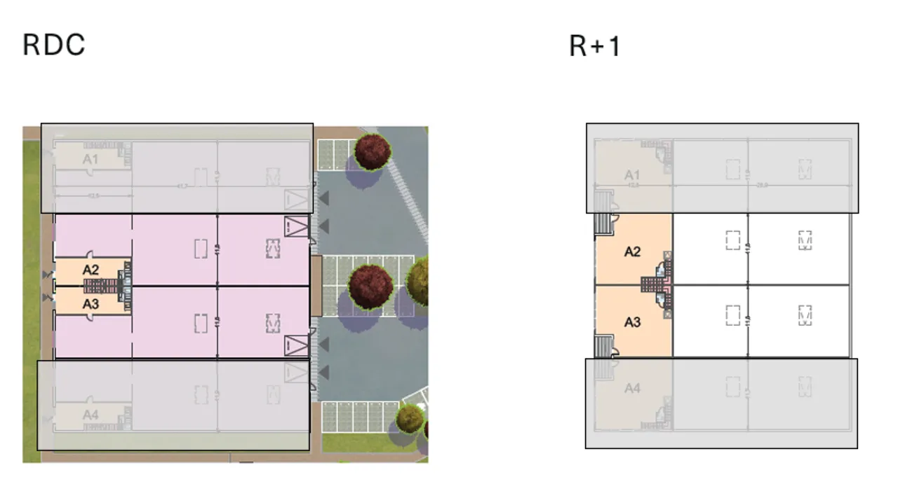 logistics - Light Industrial Premises / Offices For Sale - Floor Plan - 1