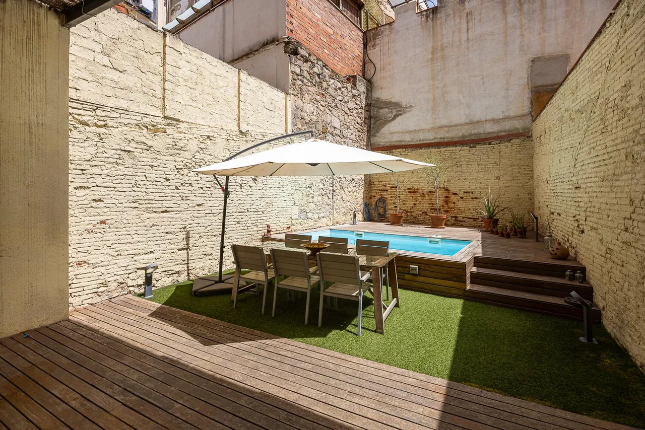 living - Piso de 99m² con 55m² terraza en venta en El Raval - gallery - 6