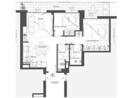 living - Piso de 97m² en venta en Lista, Madrid - Plano del piso thumbnail - 1