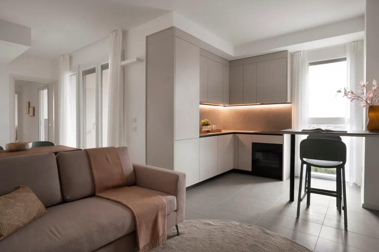 Trilocale di 106 m2 - Edificio A1 - LivinUp  | Milano - Floor Plan - 2