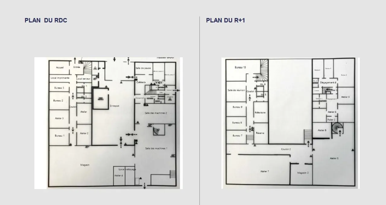 logistics - Light Industrial Premises / Offices For Rent - Verdiepingsplan - 1