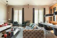 living - Piso de 210m² en venta en Eixample Derecho, Barcelona - gallery thumbnail - 5