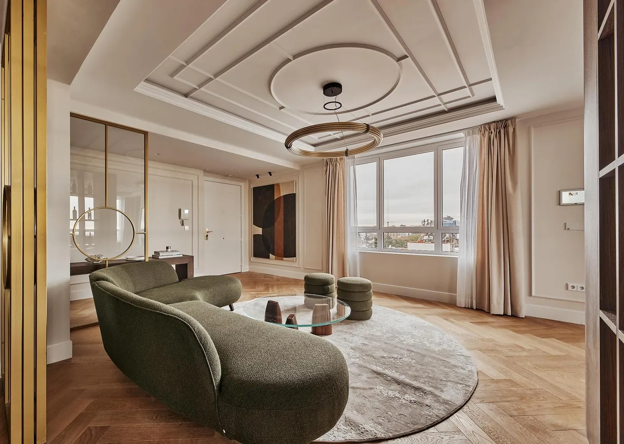 living - 339m² apartment for sale in El Viso, Madrid - gallery - 2