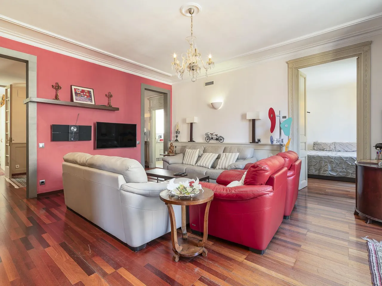 living - Piso de 141m² en venta en Eixample Derecho, Barcelona - gallery - 10