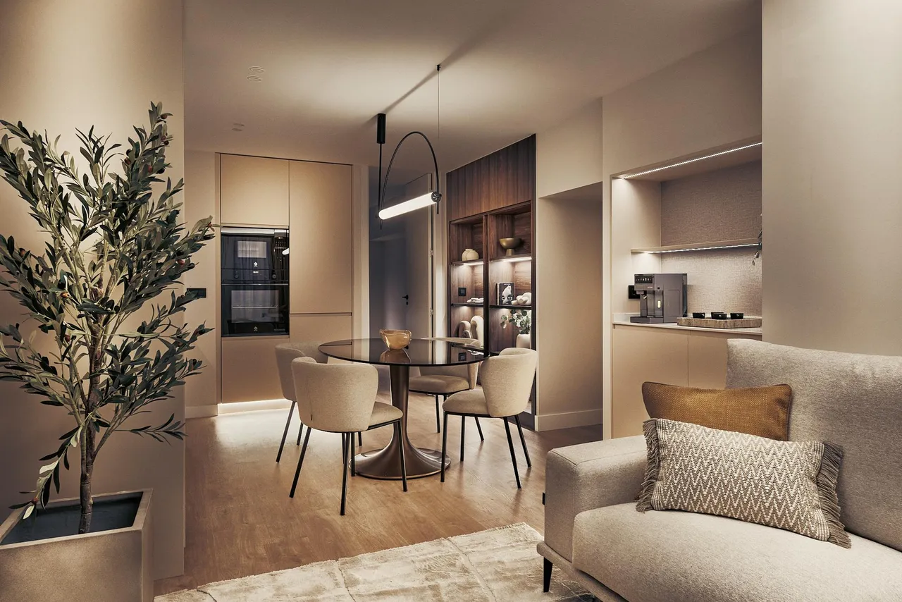 living - 58m² apartment for sale in Castellana, Madrid - gallery - 5