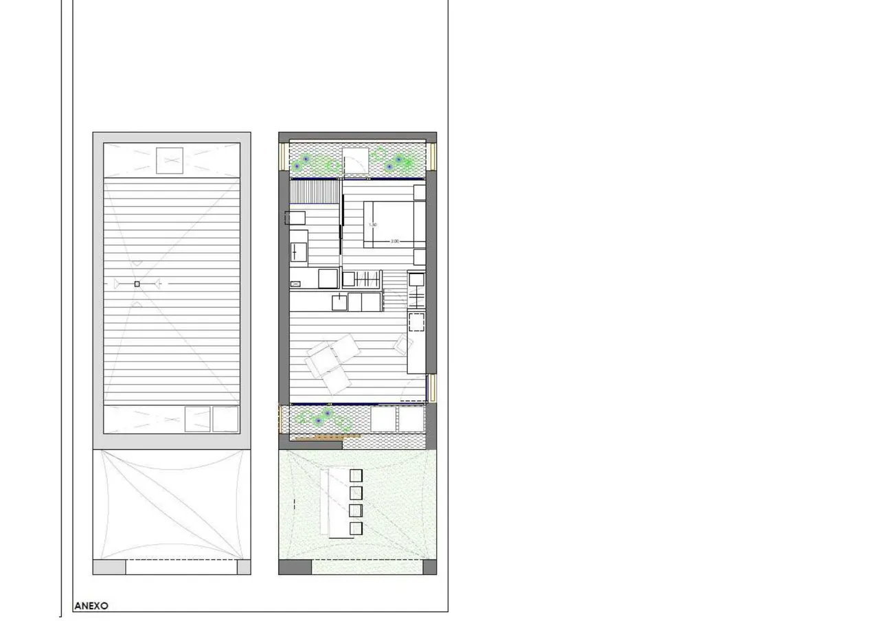 living - 520m² plot for sale in San Antonio, Balearic Islands - Floor Plan - 4