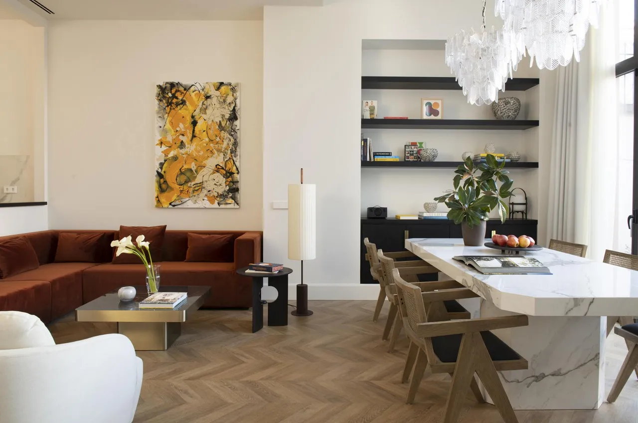 living - 140m² apartment for rent in Eixample Right, Barcelona - gallery - 3