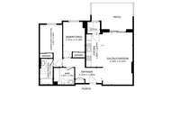 living - 117m² apartment with 35m² garden for sale in Golden Mile - Floor Plan thumbnail - 1