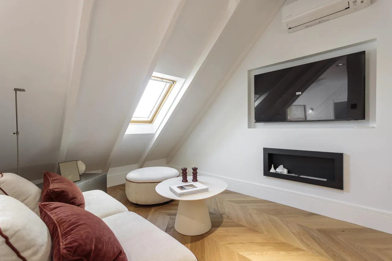 living - Piso de 60m² en venta en Castellana, Madrid - gallery - 5