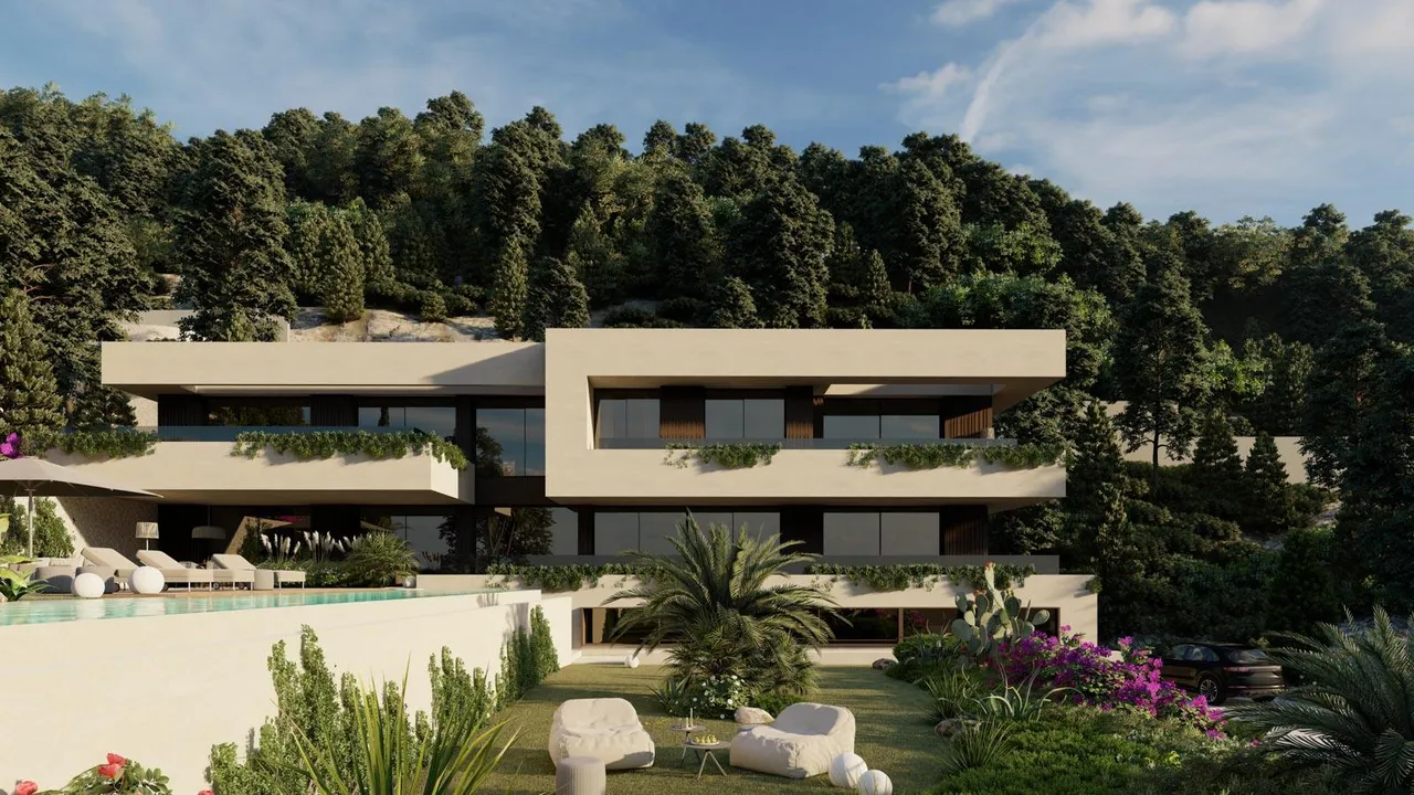 living - 950m² plot with 423m² terrace for sale in Son Vida - gallery - 4