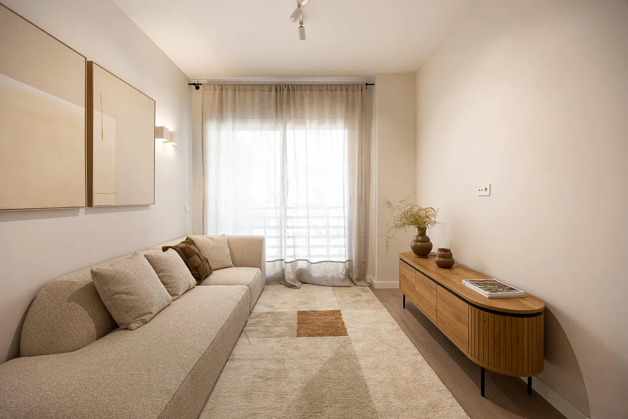 living - Piso de 84m² en venta en Poble Sec, Barcelona - gallery - 3