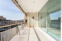 living - 240m² penthouse with 17m² terrace for sale in Turó Park - gallery thumbnail - 5