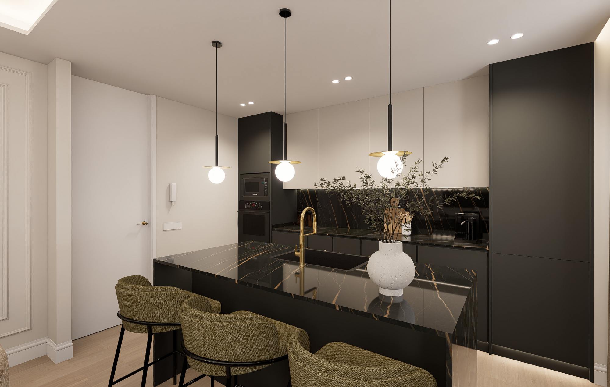 living - Piso de 116m² en venta en Ibiza, Madrid - gallery thumbnail - 8