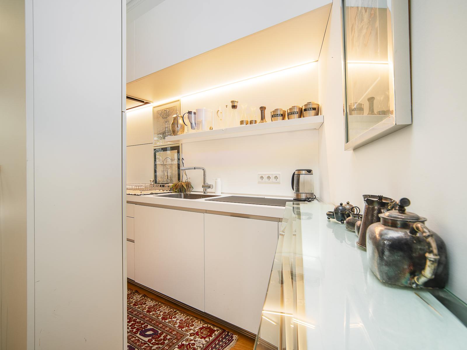 living - 134m² apartment with 26m² terrace for sale in Eixample Right - gallery thumbnail - 3