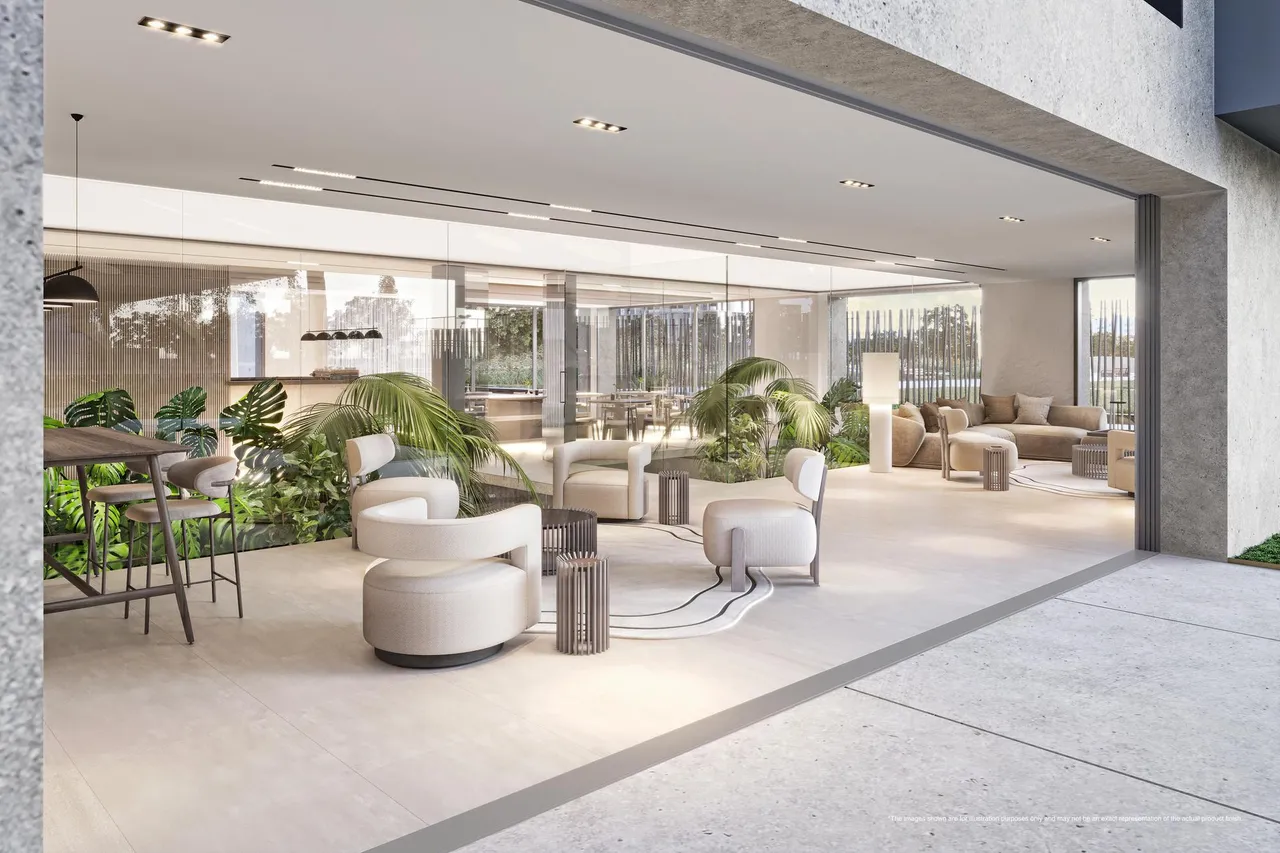 living - XOPARQ Apartments - gallery - 7