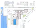 living - 405m² house / villa with 200m² terrace for sale in Bay of Roses - Floor Plan thumbnail - 1