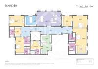 living - 390m² apartment for sale in Turó Park, Barcelona - Floor Plan thumbnail - 1