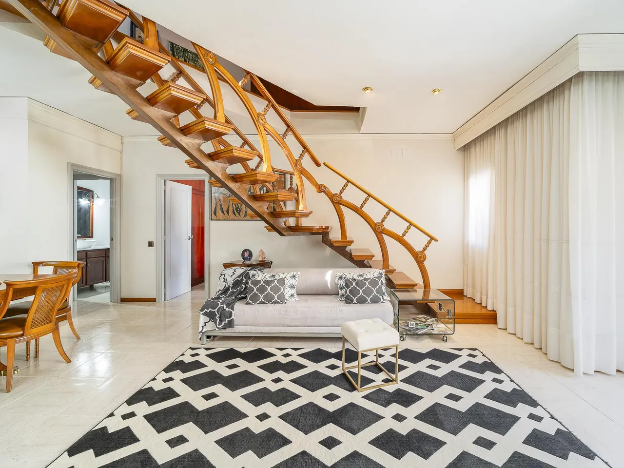 living - Ático de 176m² con 14m² terraza en venta en Eixample Izquierdo - gallery - 8