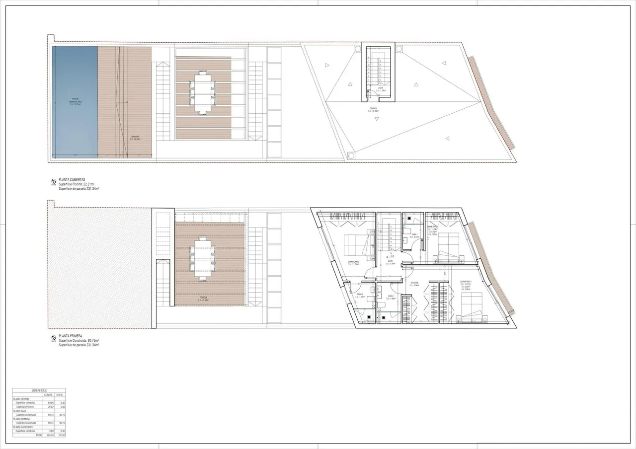 living - 285m² house / villa with 83m² garden for sale in Genova, Palma - Floor Plan - 2
