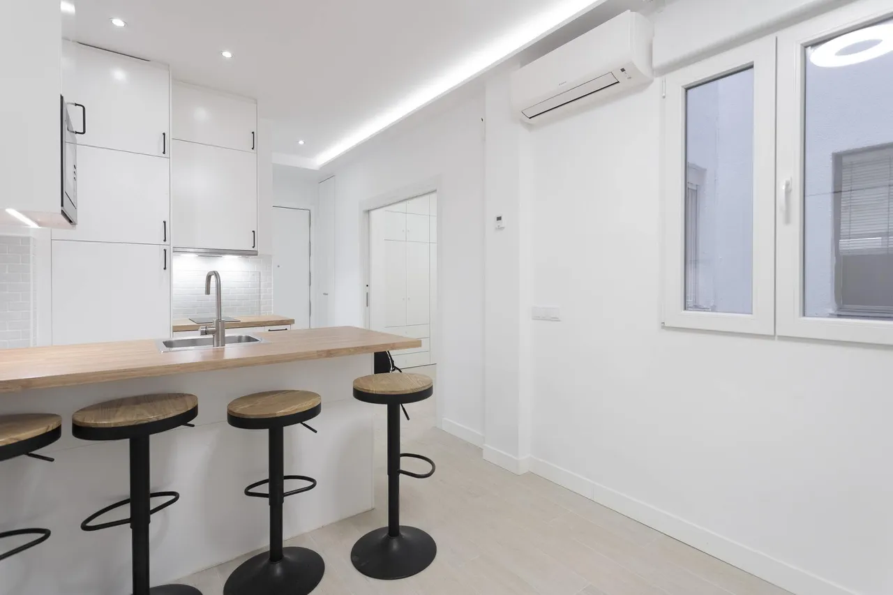 living - Piso de 60m² en alquiler en Goya, Madrid - gallery - 4
