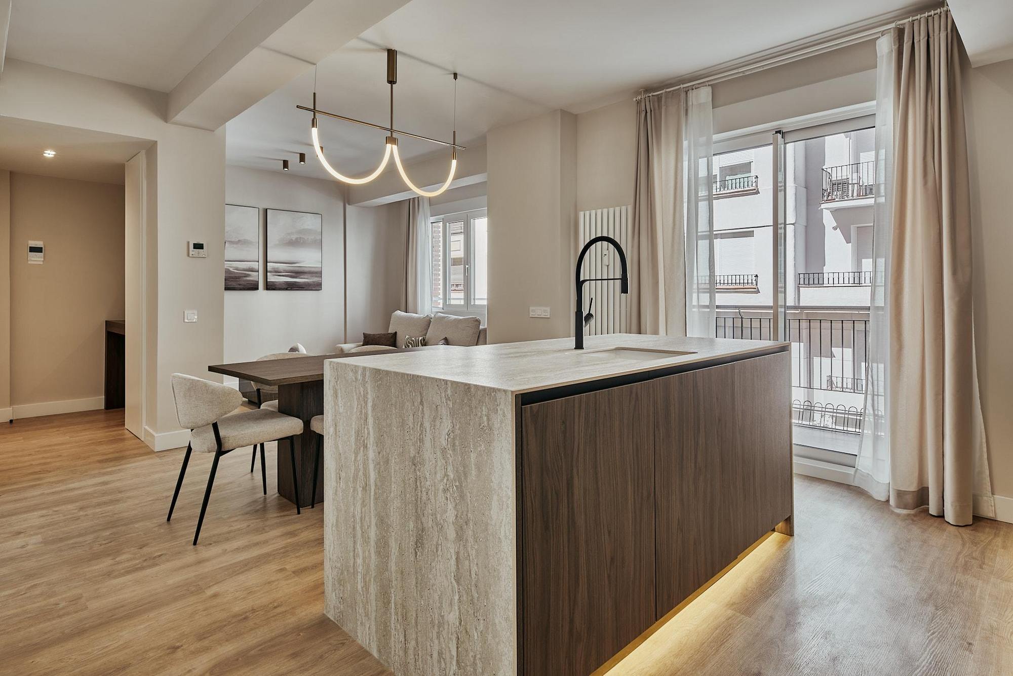 living - 118m² apartment for sale in Lista, Madrid - gallery thumbnail - 6