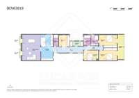 living - 175m² apartment with 12m² terrace for sale in Eixample Right - Floor Plan thumbnail - 1