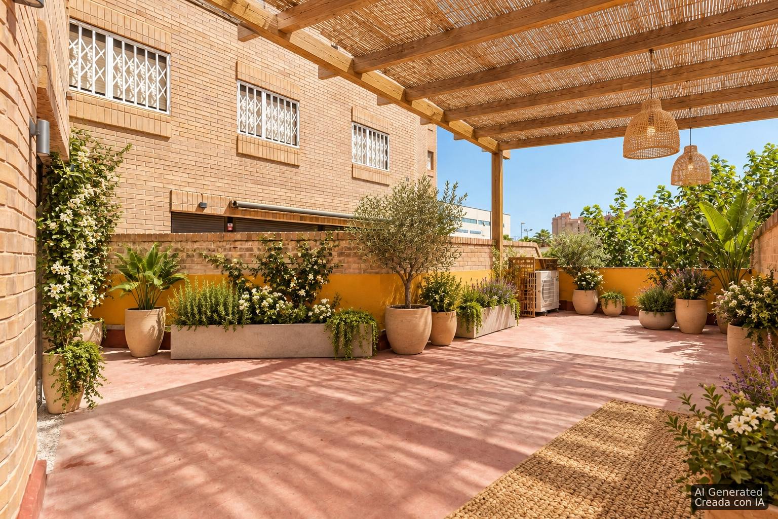 living - Piso de 118m² con 45m² terraza en venta en El Pla del Real - gallery thumbnail - 9