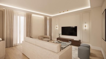 living - Piso de 127m² en venta en Lista, Madrid - featured