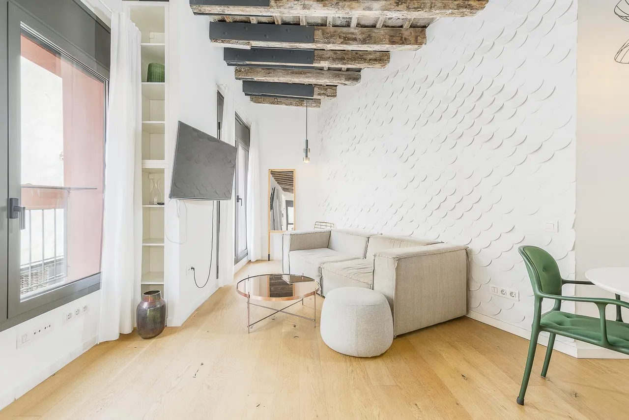 living - 56m² apartment with 18m² terrace for sale in El Born - gallery - 6
