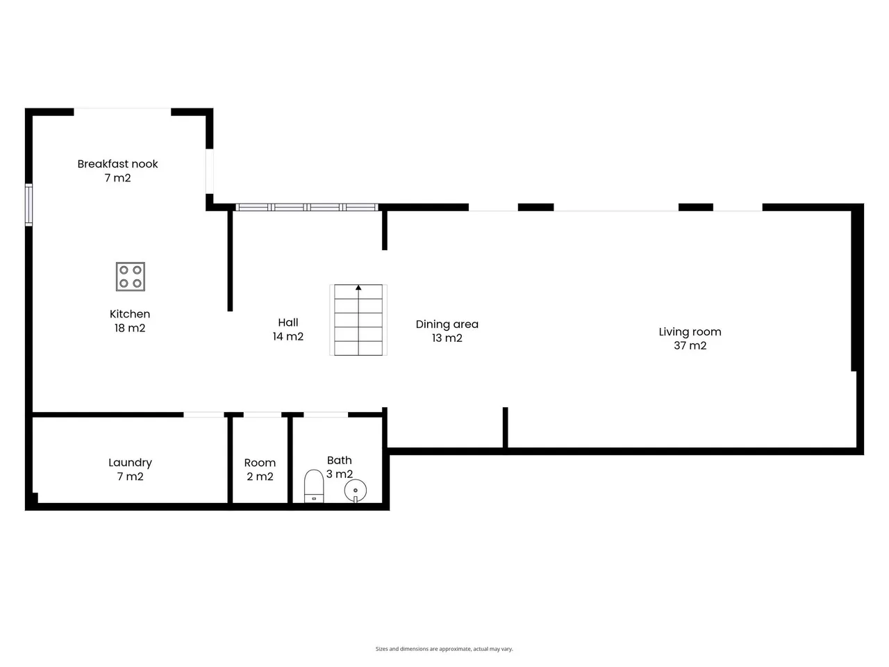 living - Casa / villa de 326m² en venta en Cabrils, Barcelona - Plano del piso - 1