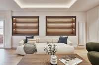living - Piso de 154m² en venta en Almagro, Madrid - gallery thumbnail - 3