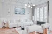 living - Piso de 163m² en alquiler en Goya, Madrid - gallery thumbnail - 2