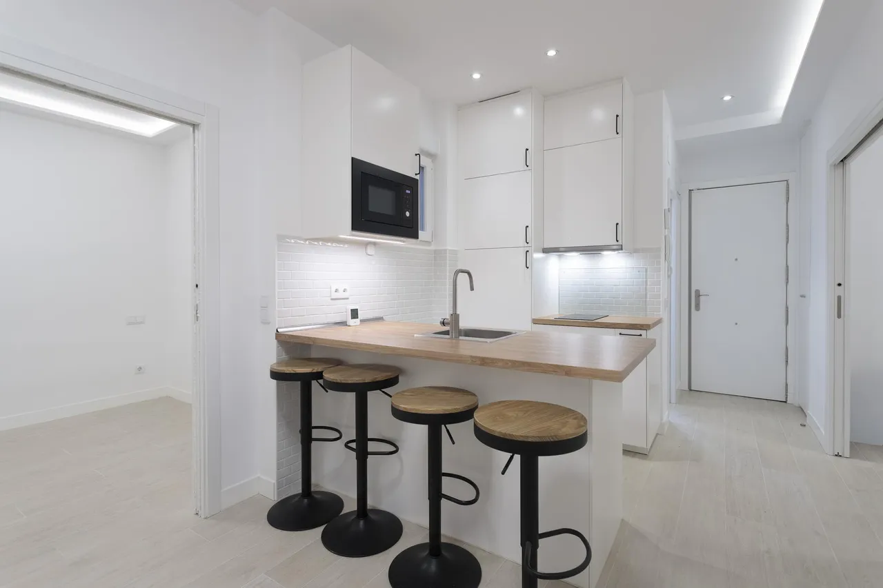 living - Piso de 60m² en alquiler en Goya, Madrid - gallery - 6