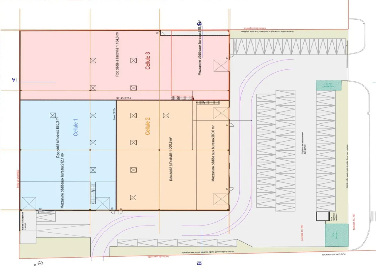 logistics - Light Industrial Premises / Offices For Rent - For Sale - Verdiepingsplan - 3