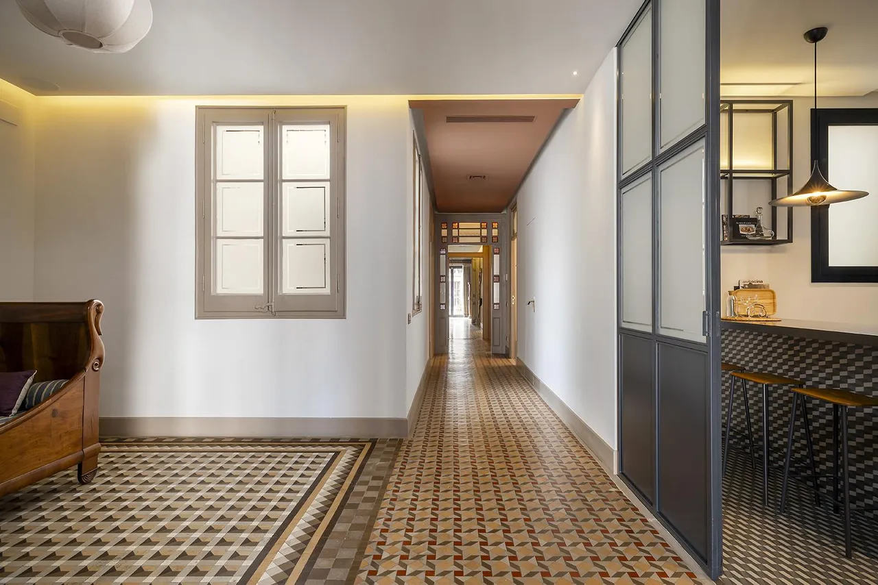 living - Piso de 205m² con 7m² terraza en alquiler en Eixample Derecho - gallery - 10