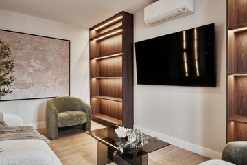 living - 158m² apartment with 55m² terrace for sale in Lista, Madrid - featured