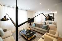 living - 150m² apartment for rent in Recoletos, Madrid - gallery thumbnail - 4