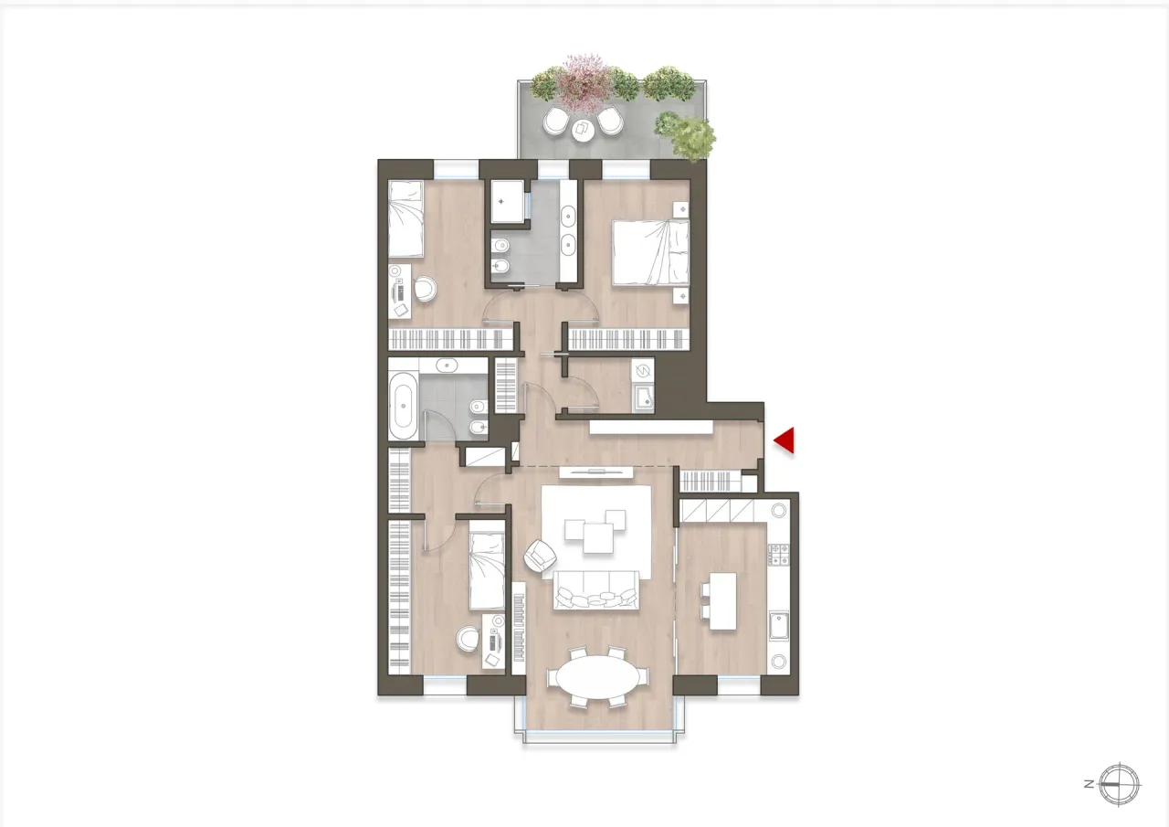 living - Kramer 26 - Living - Dils - Planimetria - 1