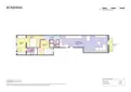 living - Piso de 84m² en venta en Eixample Derecho, Barcelona - Plano del piso thumbnail - 1