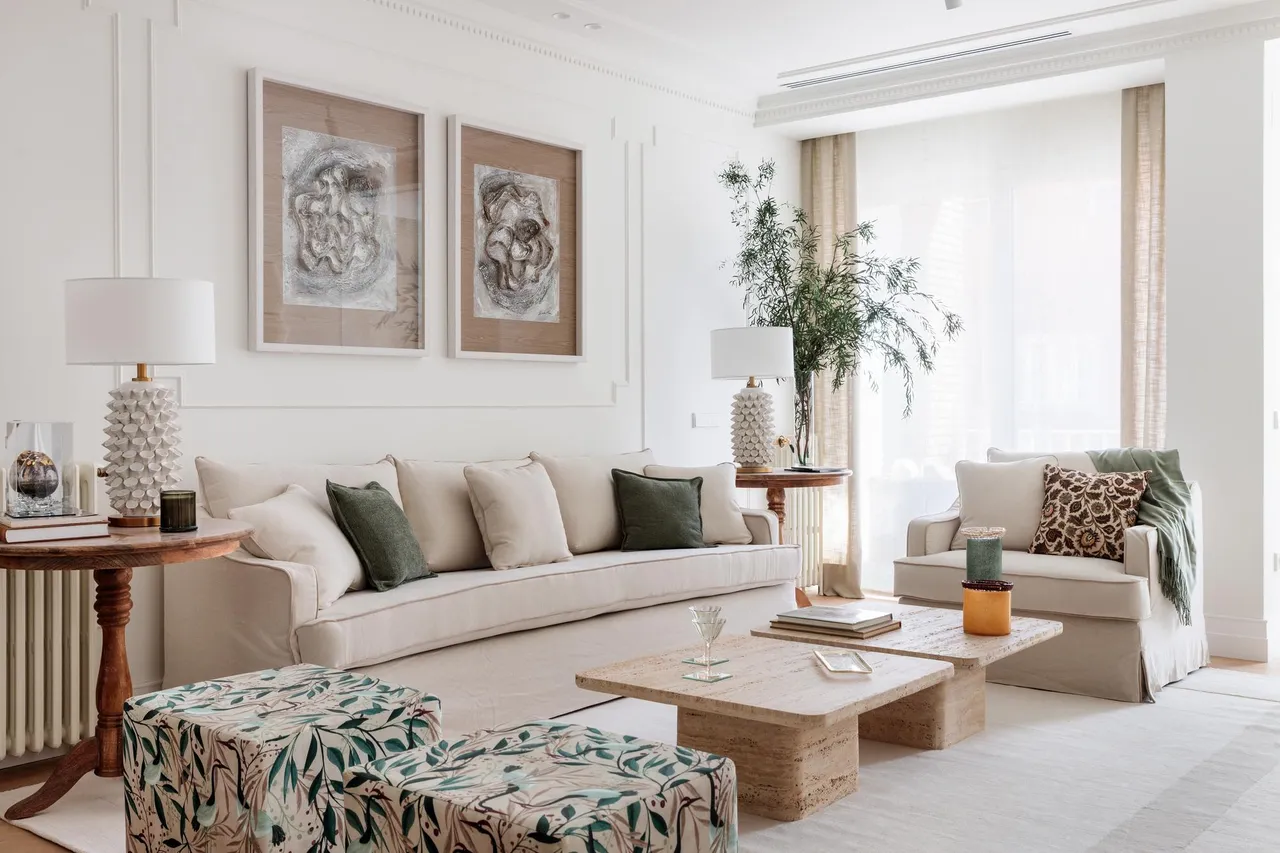 living - Piso de 230m² en venta en Lista, Madrid - gallery - 2