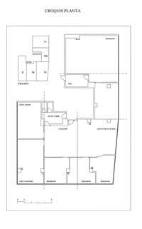 living - Oficina de 218m² en venta en Este Marbella, Costa del Sol - Plano del piso thumbnail - 1