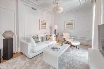 living - Piso de 192m² en venta en Castellana, Madrid - featured