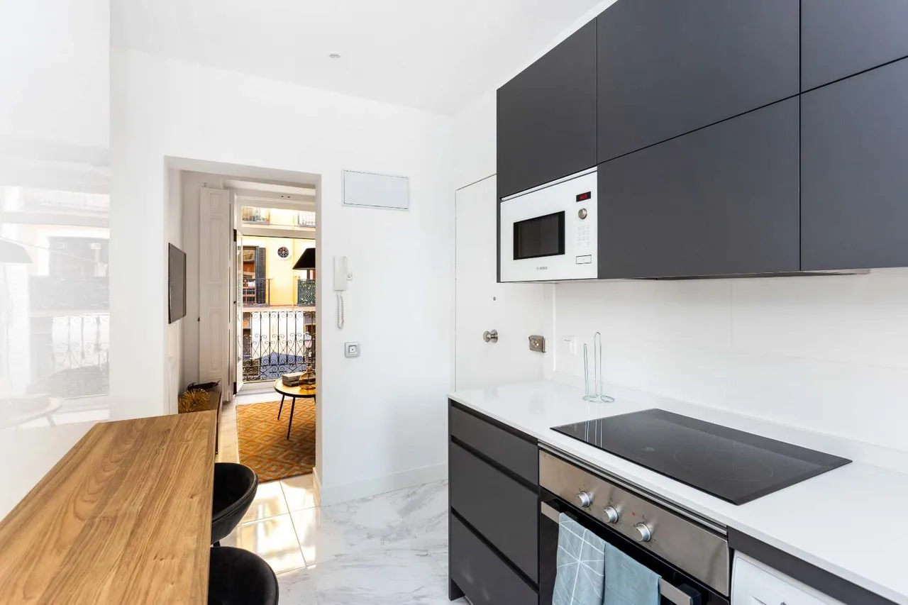living - 68m² apartment for rent in Argüelles, Madrid - gallery - 8
